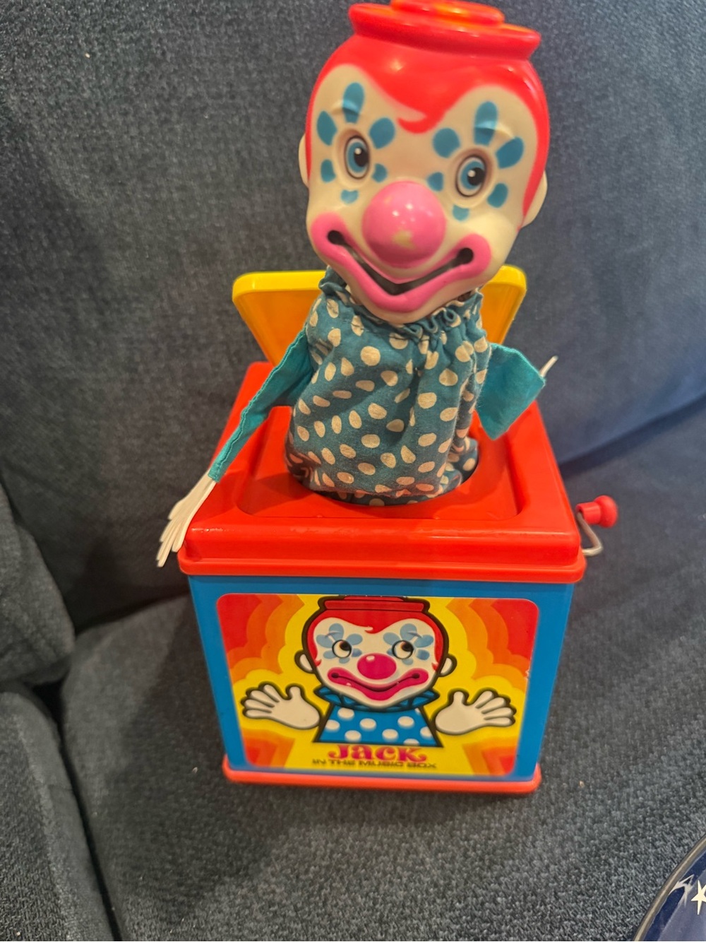 Mattel Vintage 1976 Jack in the music box‎